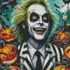 Halloween Beetlejuice Diamond Paintings