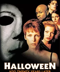 halloween h20 twenty years later poster Diamond Paints