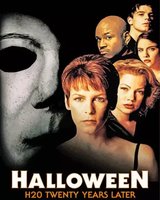 halloween h20 twenty years later poster Diamond Paints