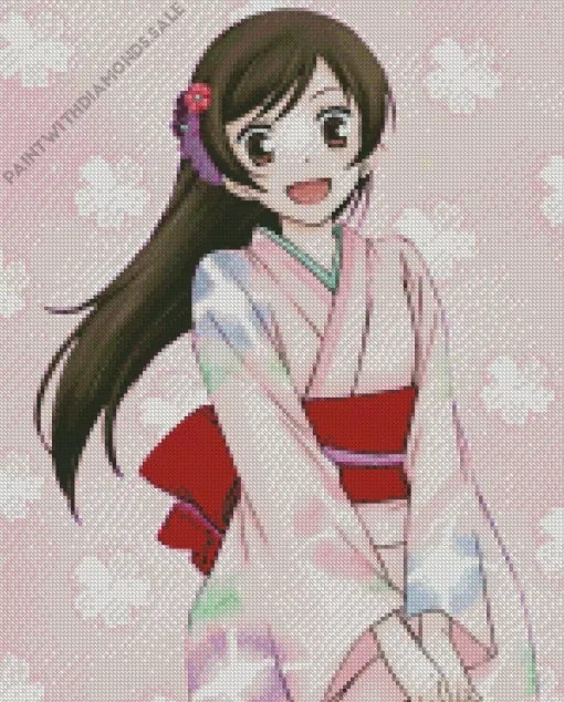 Happy Nanami Momozono Diamond Painting