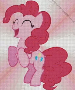 Happy Pinkie Pie Diamond Painting