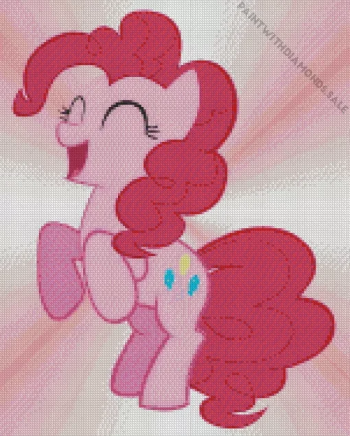 Happy Pinkie Pie Diamond Painting