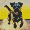 Happy Schnauzer Diamond Painting