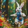 Happy Easter Bunny Diamond Painting