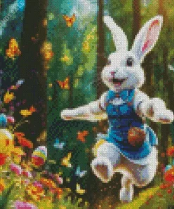 Happy Easter Bunny Diamond Painting