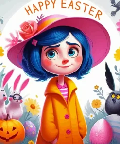 Happy Easter Coraline Diamond Paintings