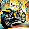 harley davidson art Diamond Paints