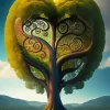 Heart Tree Of Life Art Diamond Paintings