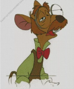 Hiram Flaversham The Great Mouse Detective Diamond Painting