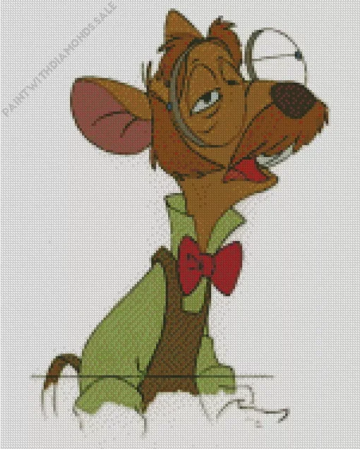 Hiram Flaversham The Great Mouse Detective Diamond Painting