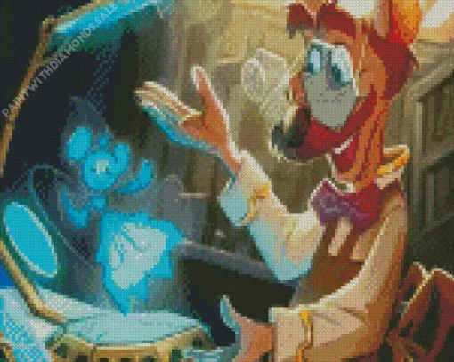 Hiram Flaversham In The Great Mouse Detective Diamond Painting