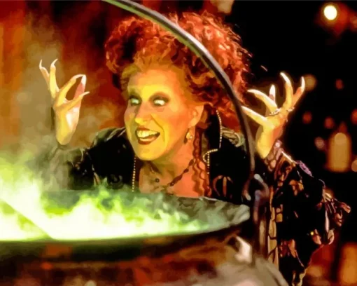 hocus pocus bette Diamond By Numbers