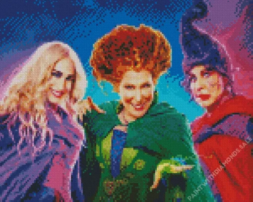 hocus pocus film Diamond Paintings