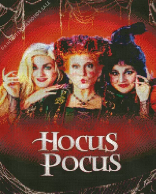 hocus pocus poster Diamond Paintings