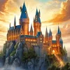 hogwarts castle harry potter Diamond Paintings