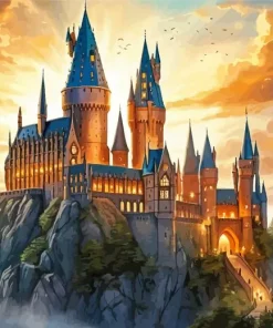 hogwarts castle harry potter Diamond Paintings