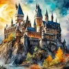 hogwarts school Diamond Paintings