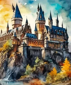 hogwarts school Diamond Paintings