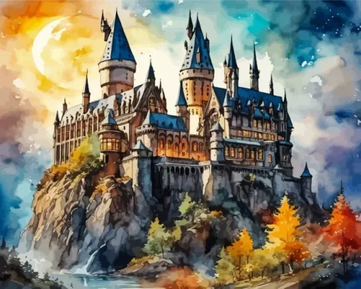 hogwarts school Diamond Paintings