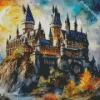 hogwarts school Diamond Paints