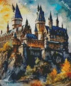 hogwarts school Diamond Paints