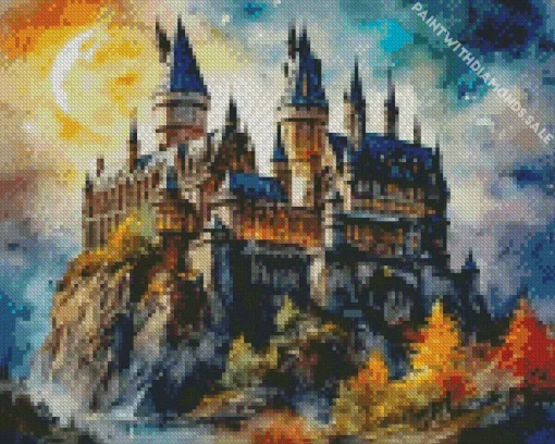 hogwarts school Diamond Paints