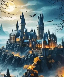 hogwarts school harry potter Diamond Paintings