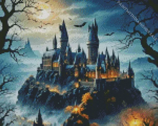 hogwarts school harry potter Diamond Paints