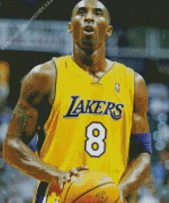 Iconic Kobe Bryant Diamond Painting