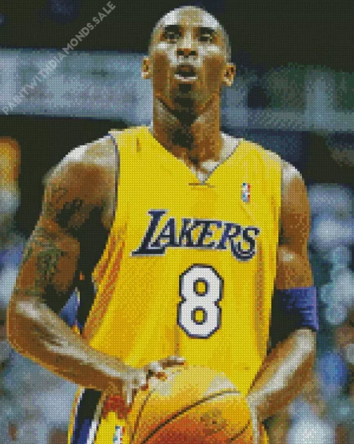 Iconic Kobe Bryant Diamond Painting