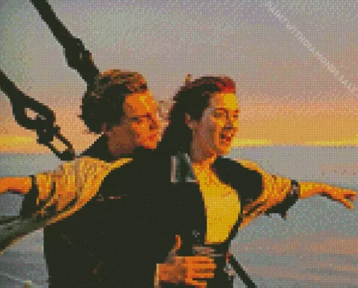 Iconic Scene Titanic Diamond Painting