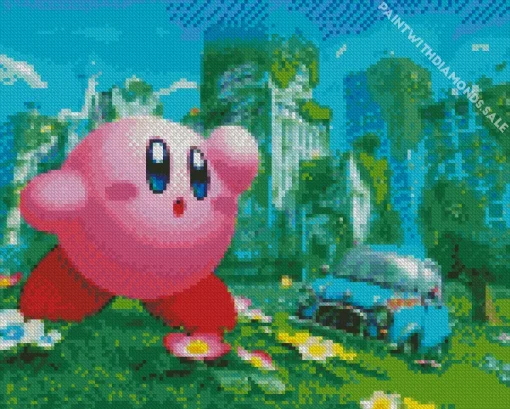 kirby game Diamond With Numbers