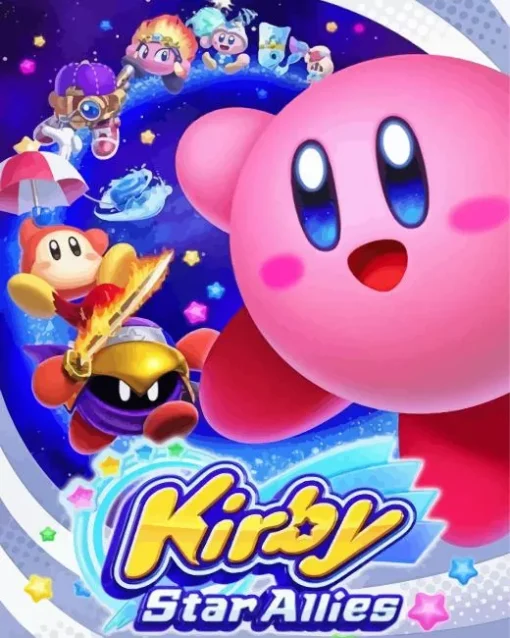 kirby star allies Diamond Paints