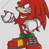 Knuckles The Echidna Diamond Painting