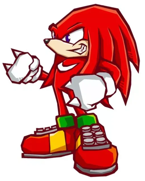 Knuckles The Echidna Diamond Painting