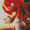 Knuckles The Echidna Sonic The Hedgehog Diamond Painting