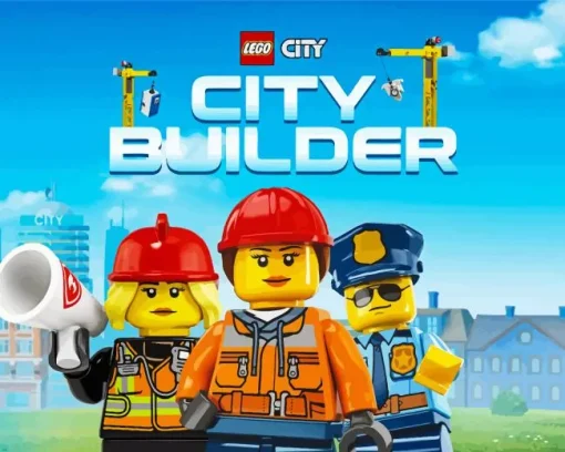 lego city builder Diamond By Numbers