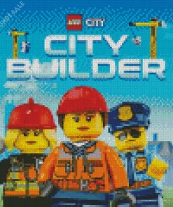 lego city builder Diamond Paintings