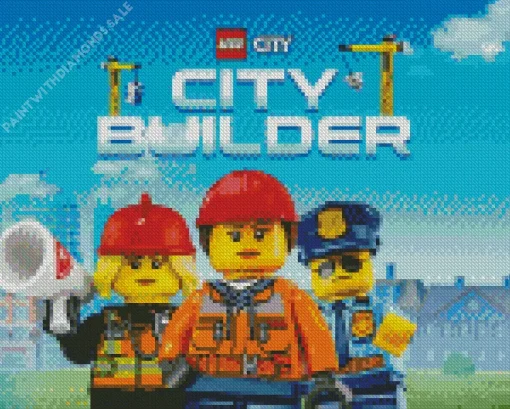 lego city builder Diamond Paintings