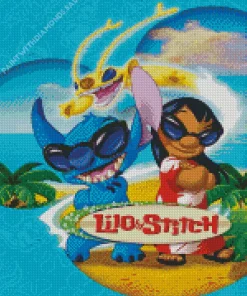 Lilo & Stitch Art Diamond Painting