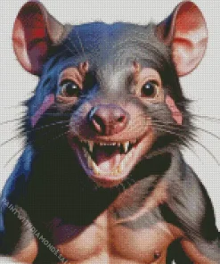 Lovely Tasmanian Devil Diamond Painting