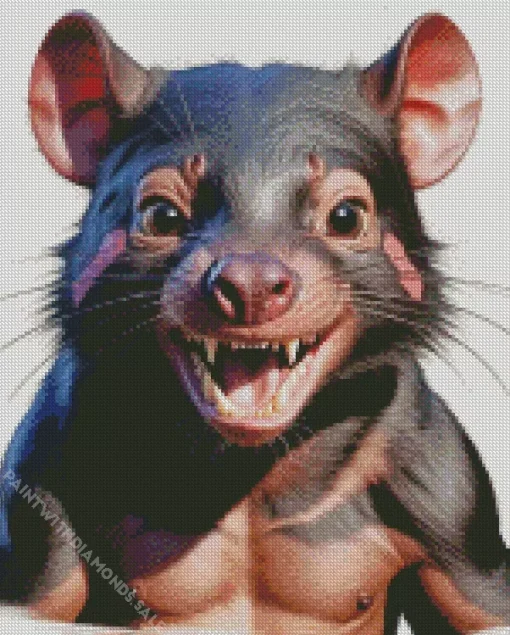 Lovely Tasmanian Devil Diamond Painting