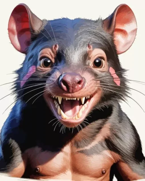 Lovely Tasmanian Devil Diamond Painting