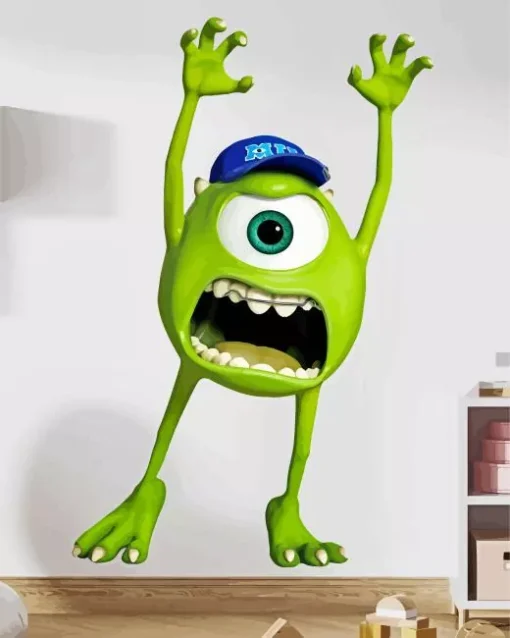 Mad Mike Wazowski Diamond Painting