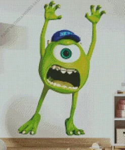 Mad Mike Wazowski Diamond Painting