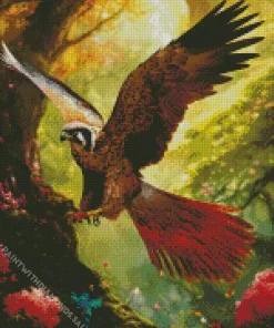 Magical Black Kite Diamond Painting