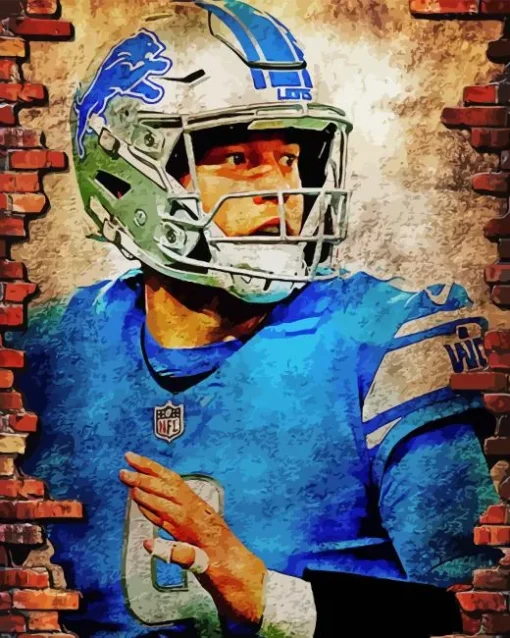 Matthew Stafford Diamond Painting