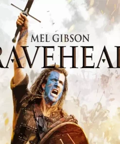 Mel Gibson In Braveheart Diamond Painting