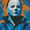 michael myers art Diamond With Numbers