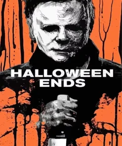 michael myers halloween ends movie poster Diamond Paints